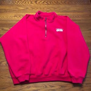 Gear For Sports Big Cotton Nebraska quarter zip sweatshirt.  Size Mens XL.